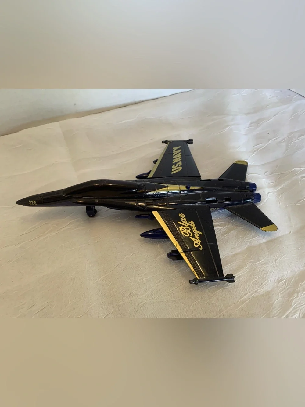 Blue Angels Die Cast,Fighter Jet. with Pull Back Action, 7x5